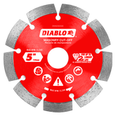 Diablo DMADS0500 5" Diamond Segmented Masonry Cut-Off Blade